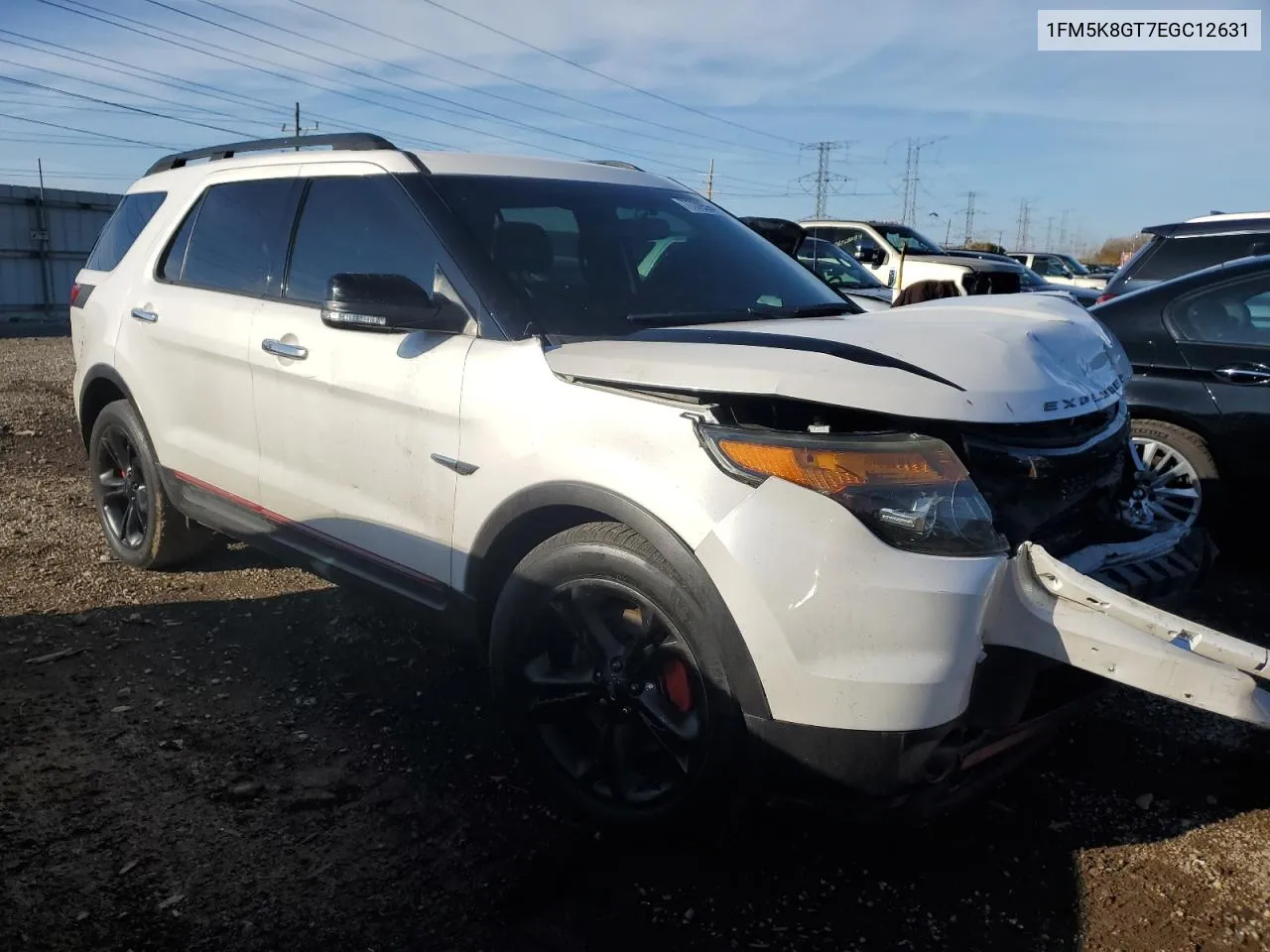 2014 Ford Explorer VIN: 1FM5K8GT7EGC12631 Lot: 77779594