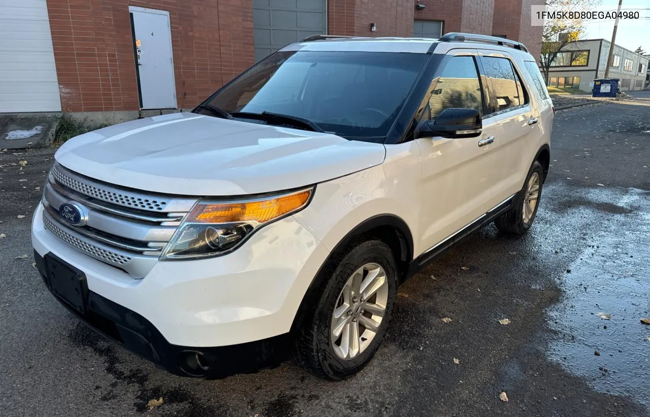 2014 Ford Explorer X VIN: 1FM5K8D80EGA04980 Lot: 77905934