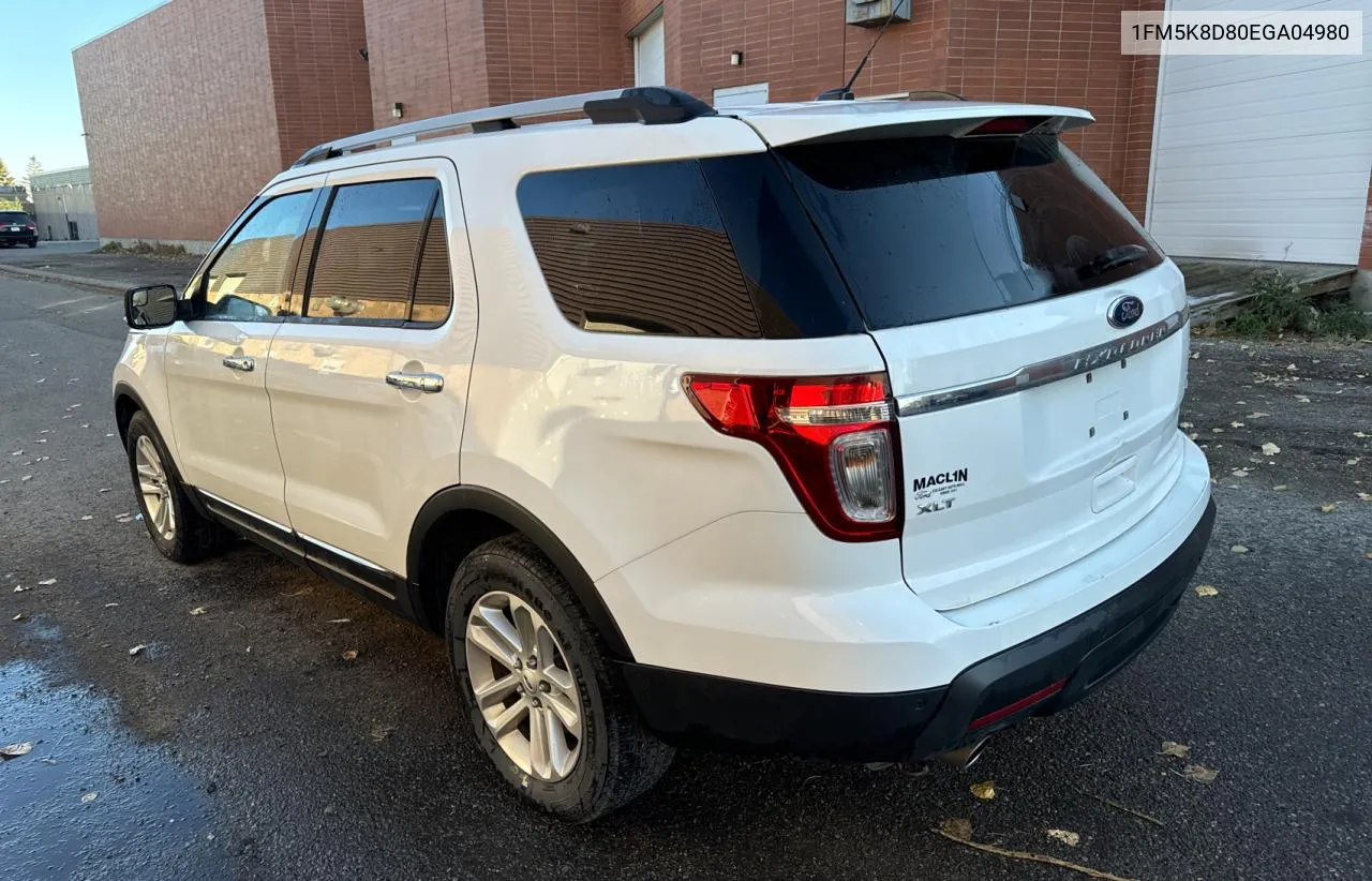 2014 Ford Explorer X VIN: 1FM5K8D80EGA04980 Lot: 77905934