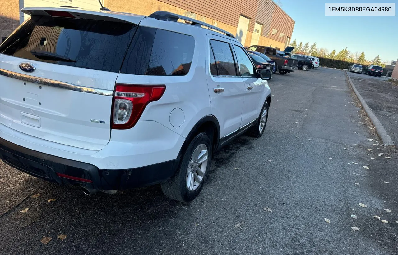 2014 Ford Explorer X VIN: 1FM5K8D80EGA04980 Lot: 77905934