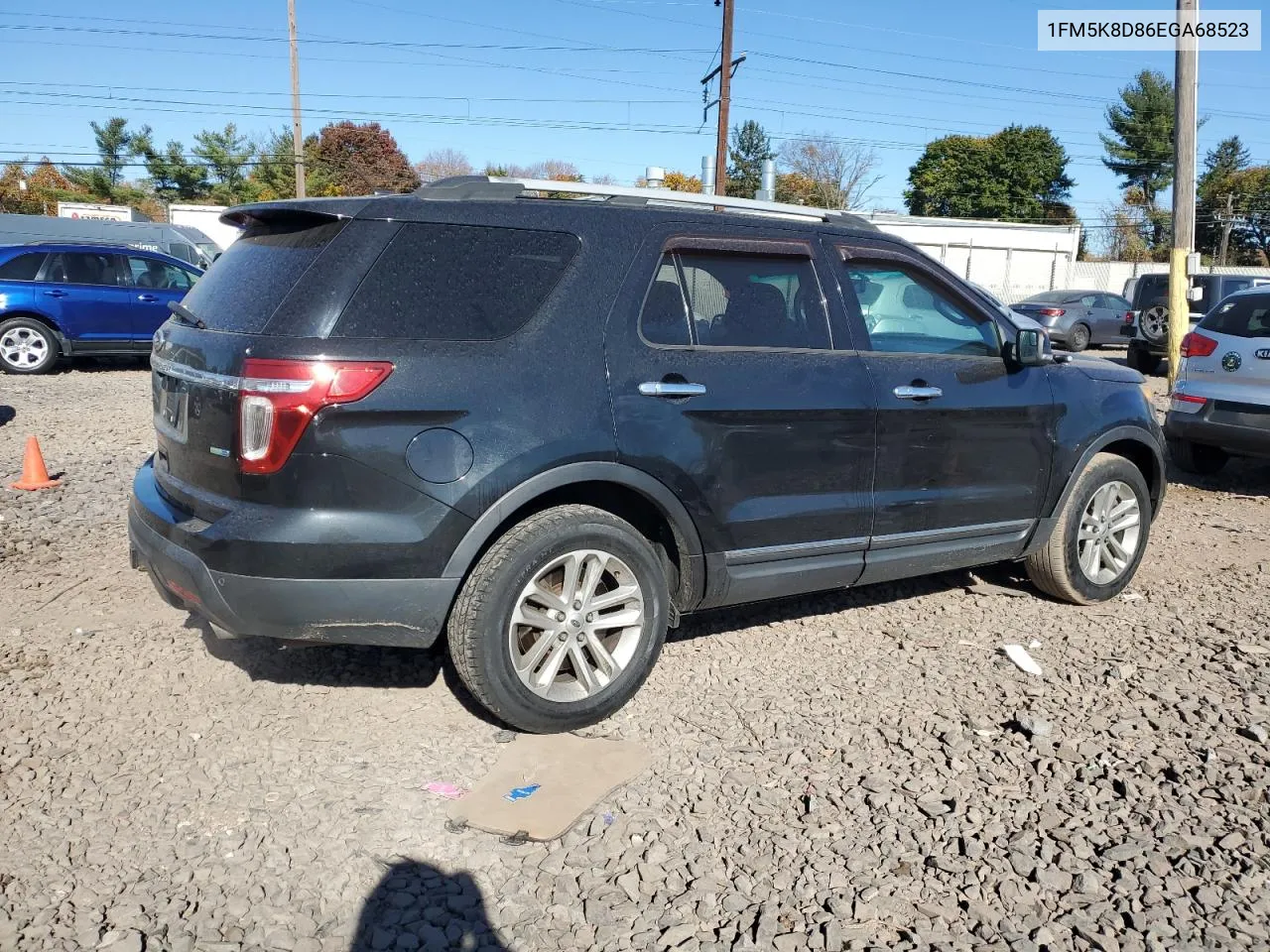 2014 Ford Explorer Xlt VIN: 1FM5K8D86EGA68523 Lot: 77910414