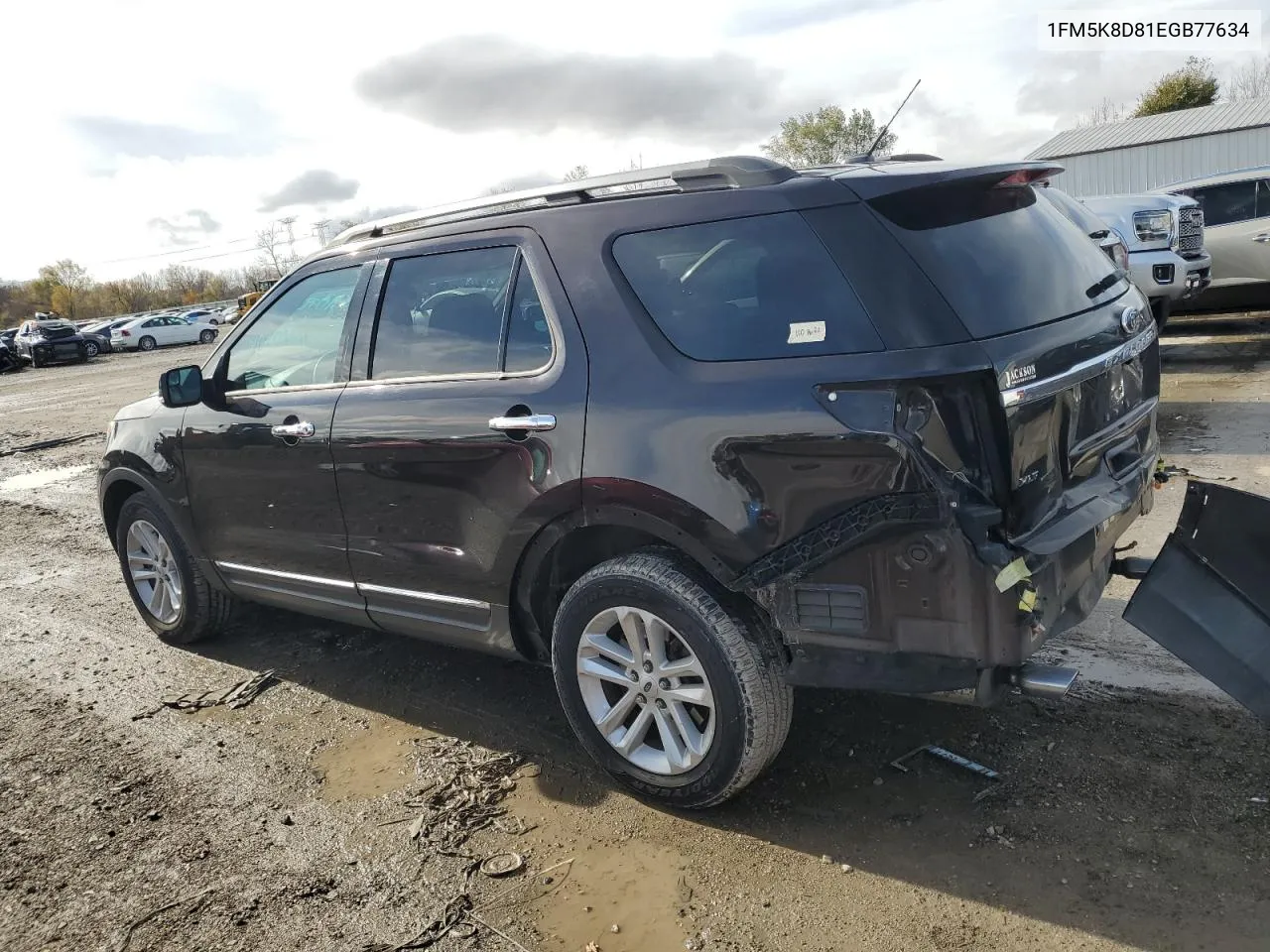 2014 Ford Explorer Xlt VIN: 1FM5K8D81EGB77634 Lot: 78265024