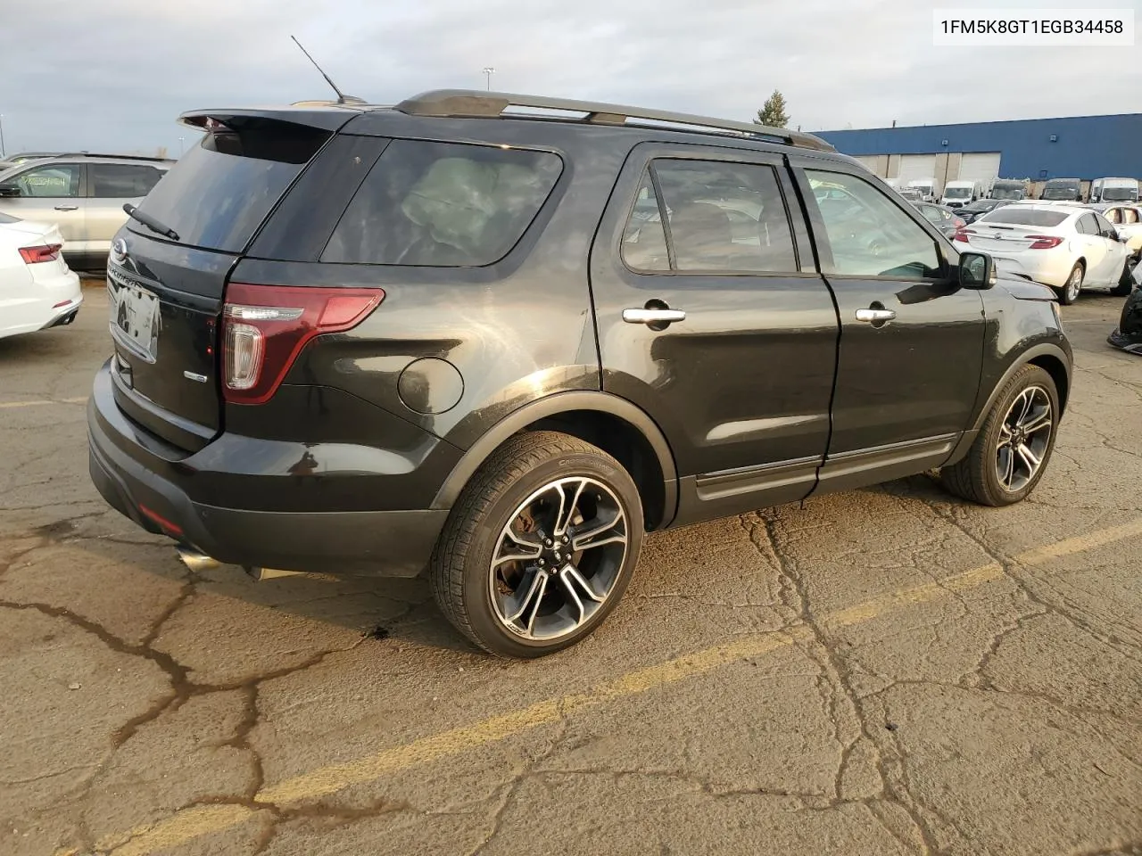 2014 Ford Explorer Sport VIN: 1FM5K8GT1EGB34458 Lot: 78701054