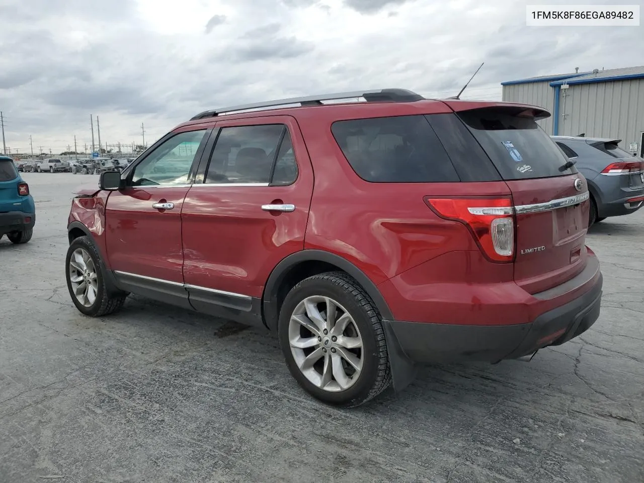 2014 Ford Explorer Limited VIN: 1FM5K8F86EGA89482 Lot: 78732144