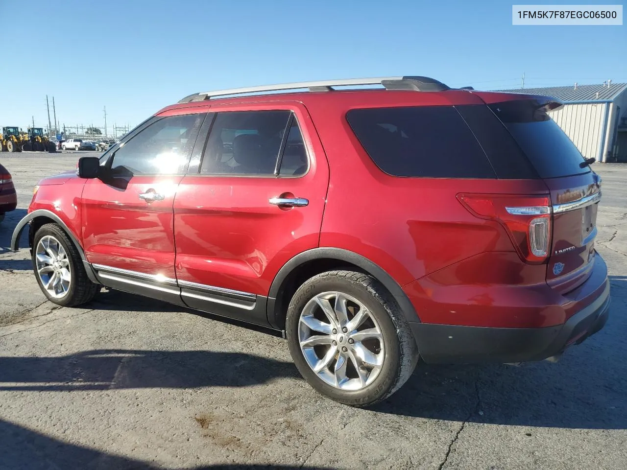 2014 Ford Explorer Limited VIN: 1FM5K7F87EGC06500 Lot: 78787614