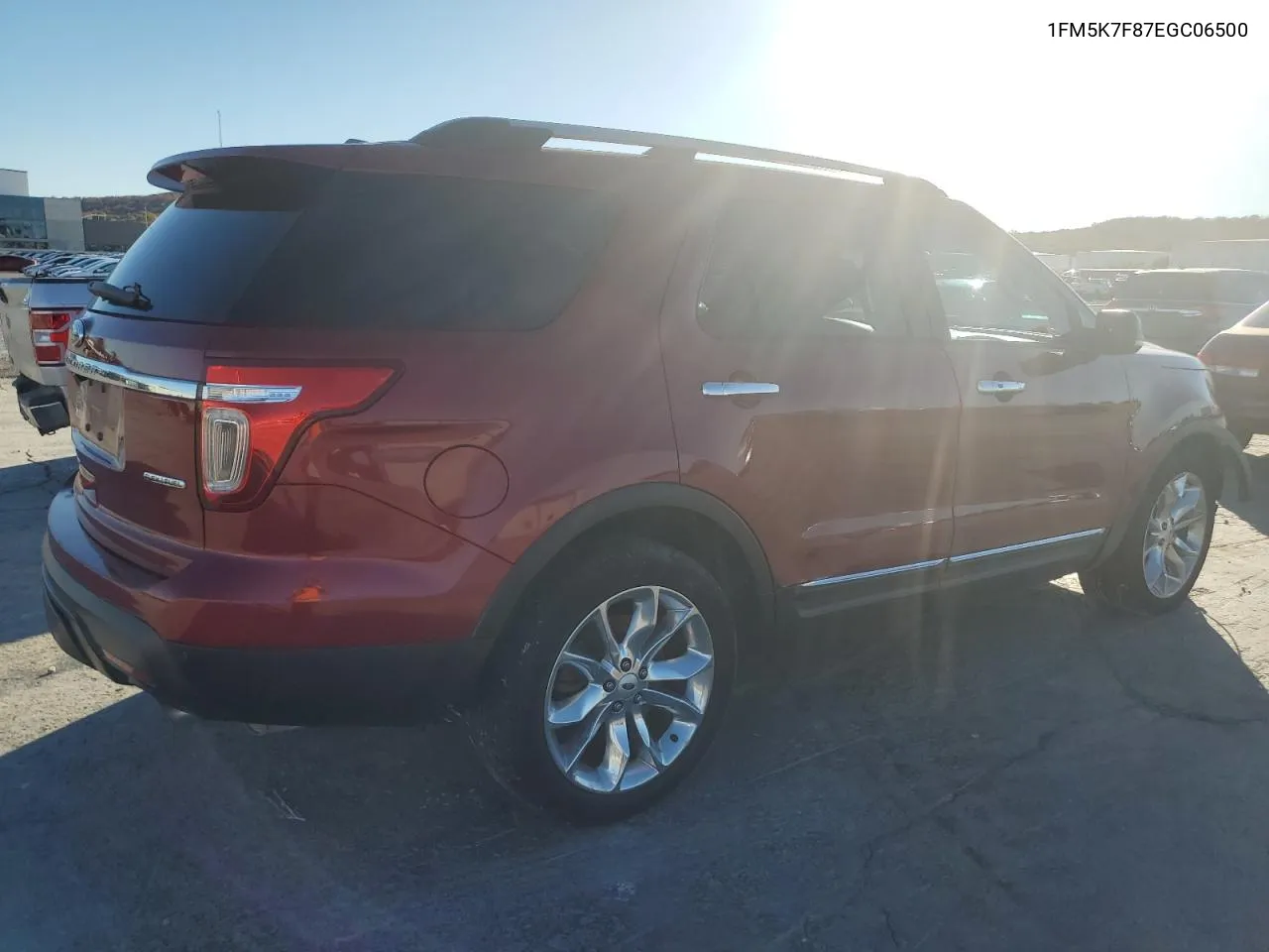 2014 Ford Explorer Limited VIN: 1FM5K7F87EGC06500 Lot: 78787614