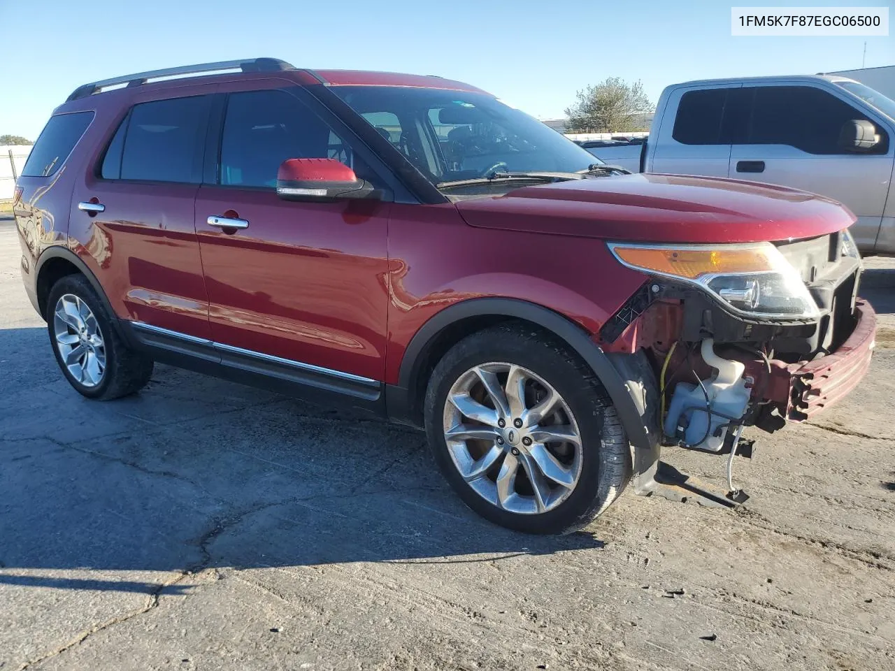 2014 Ford Explorer Limited VIN: 1FM5K7F87EGC06500 Lot: 78787614