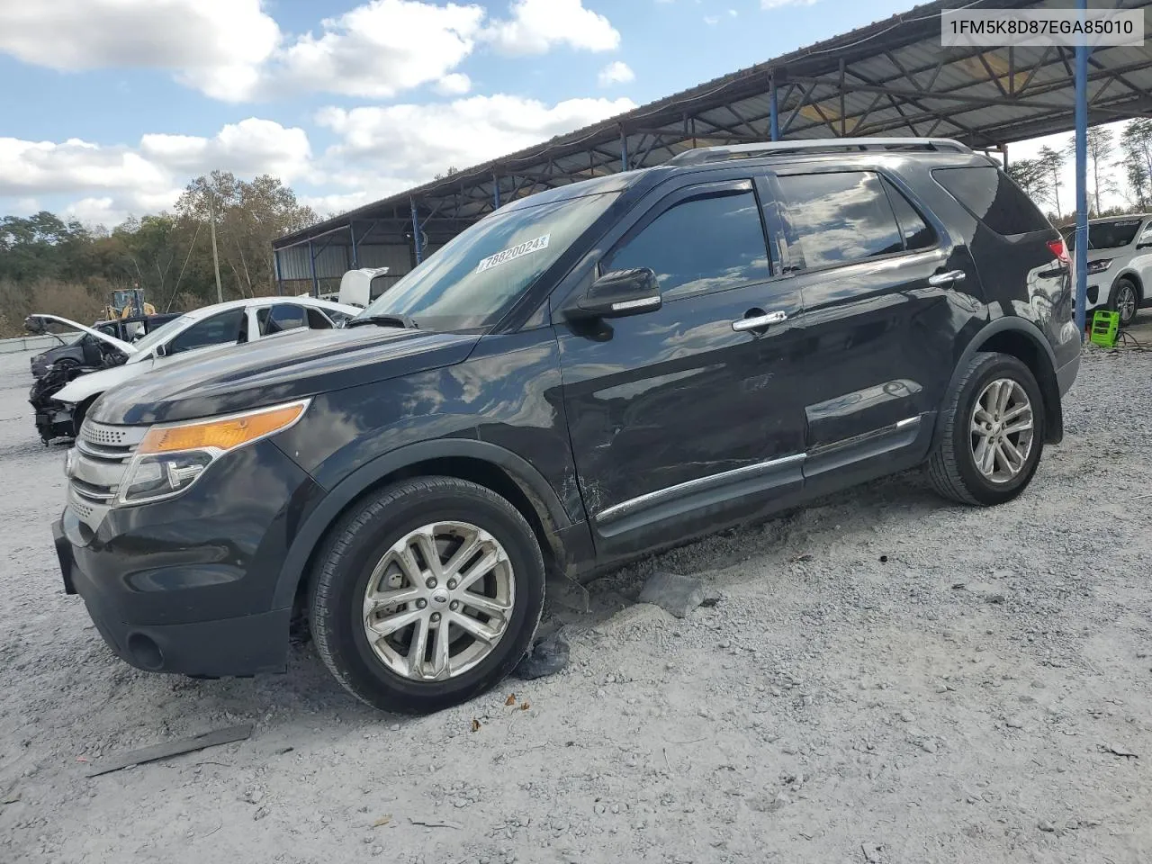 1FM5K8D87EGA85010 2014 Ford Explorer Xlt