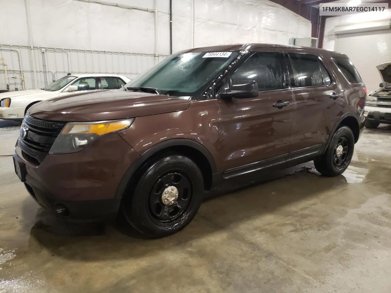 2014 Ford Explorer Police Interceptor VIN: 1FM5K8AR7EGC14117 Lot: 78844134