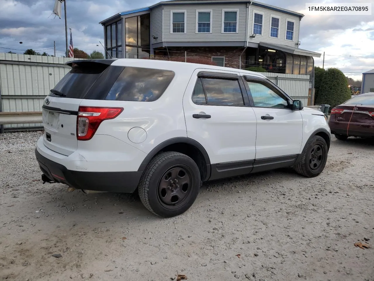 2014 Ford Explorer Police Interceptor VIN: 1FM5K8AR2EGA70895 Lot: 78909934