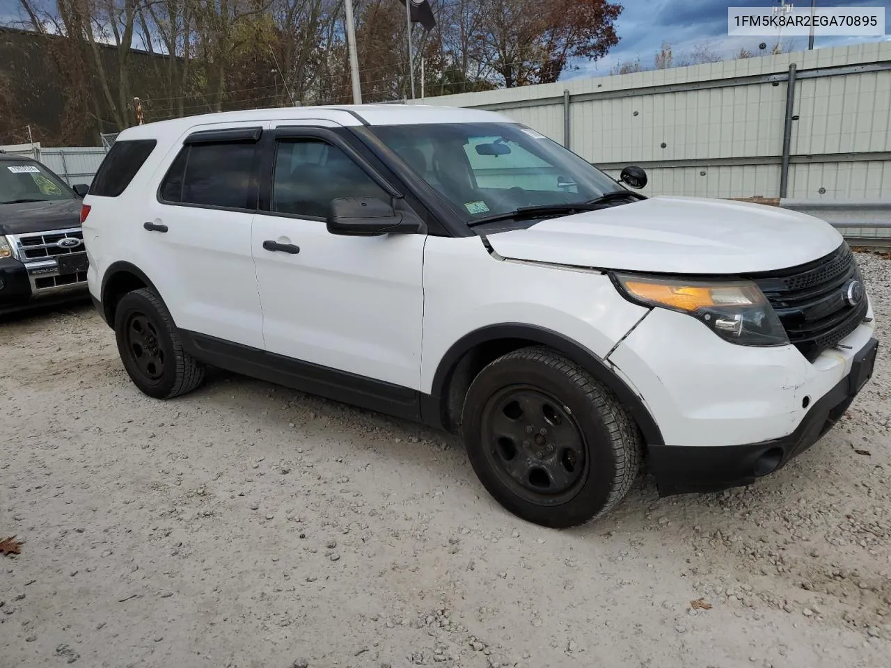 2014 Ford Explorer Police Interceptor VIN: 1FM5K8AR2EGA70895 Lot: 78909934