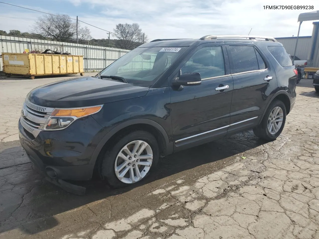 2014 Ford Explorer Xlt VIN: 1FM5K7D90EGB99238 Lot: 79044174