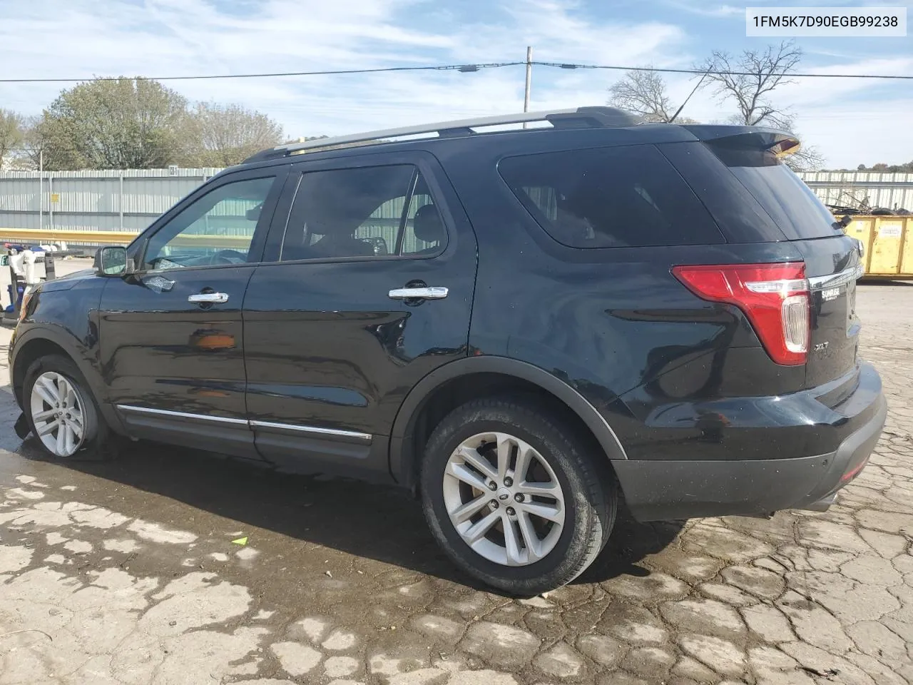 2014 Ford Explorer Xlt VIN: 1FM5K7D90EGB99238 Lot: 79044174