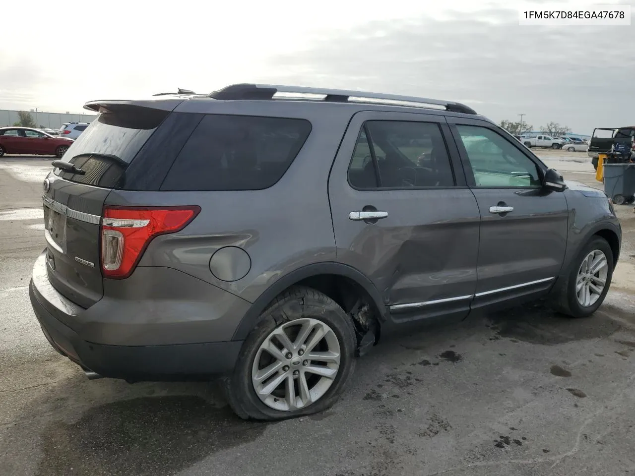 1FM5K7D84EGA47678 2014 Ford Explorer Xlt