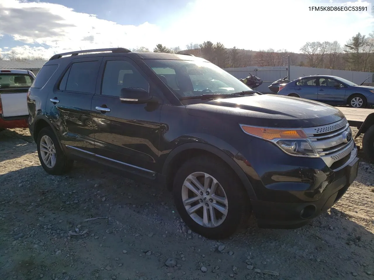 2014 Ford Explorer Xlt VIN: 1FM5K8D86EGC53591 Lot: 79334274