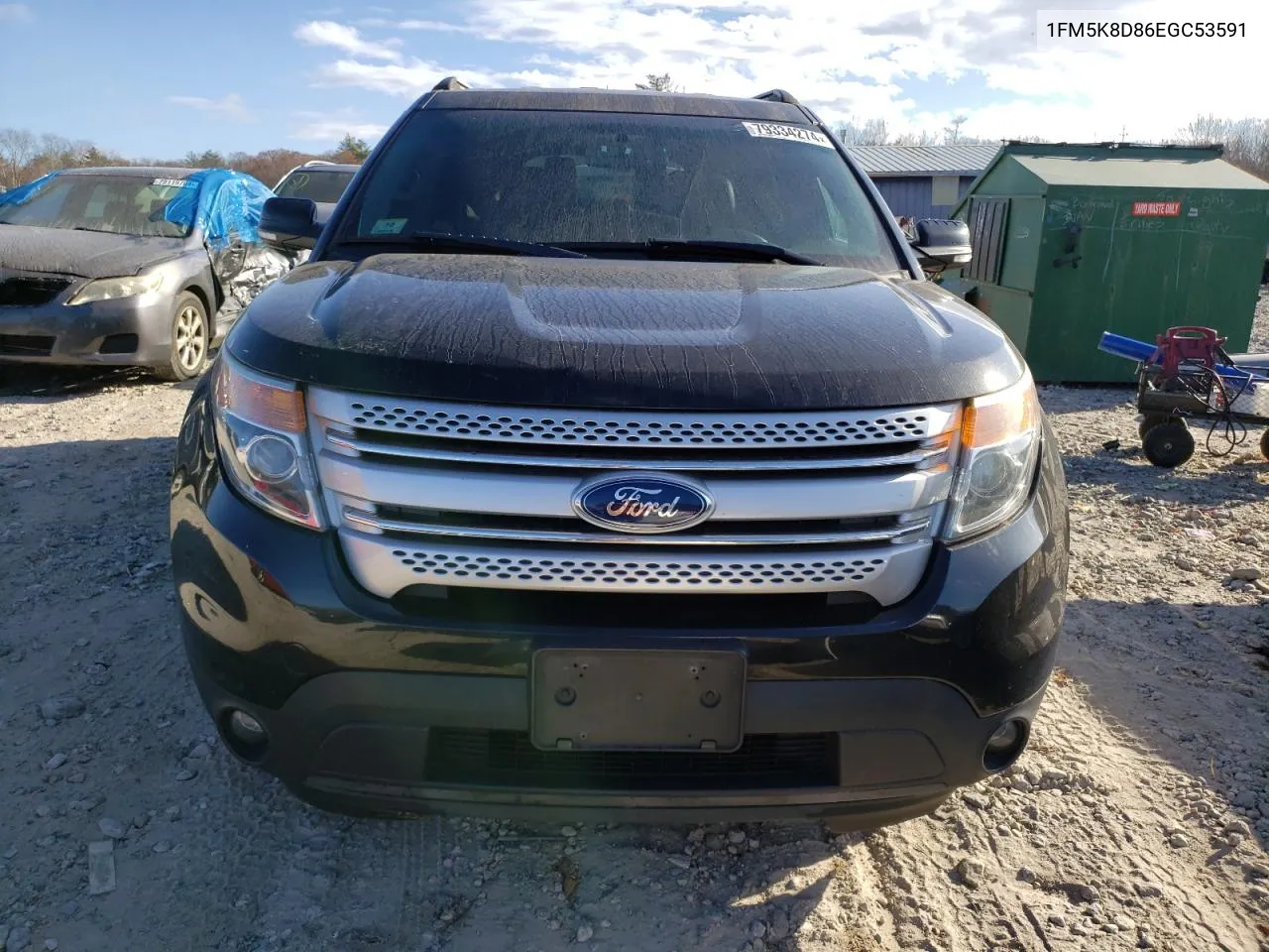 2014 Ford Explorer Xlt VIN: 1FM5K8D86EGC53591 Lot: 79334274