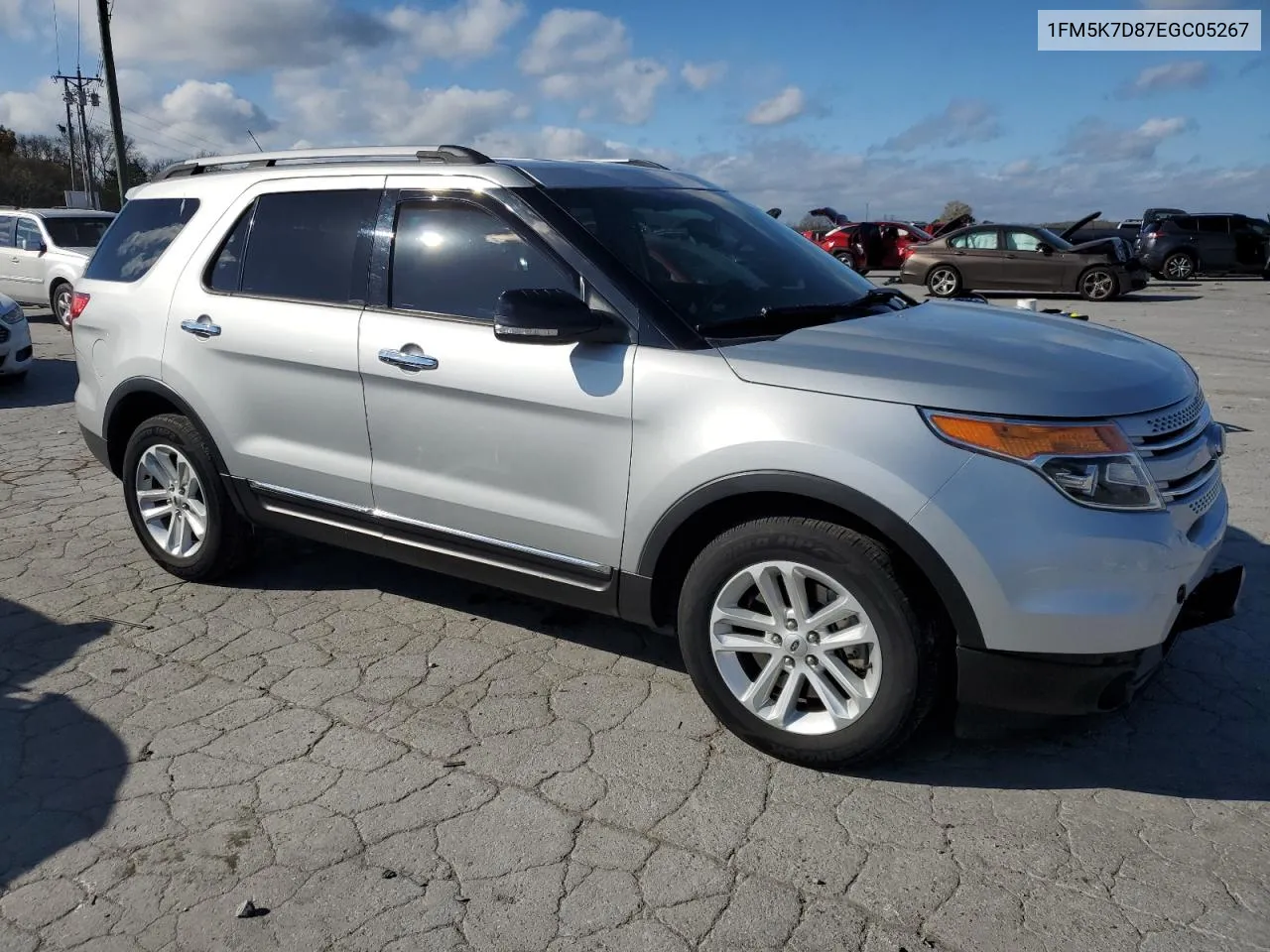 2014 Ford Explorer Xlt VIN: 1FM5K7D87EGC05267 Lot: 79422104