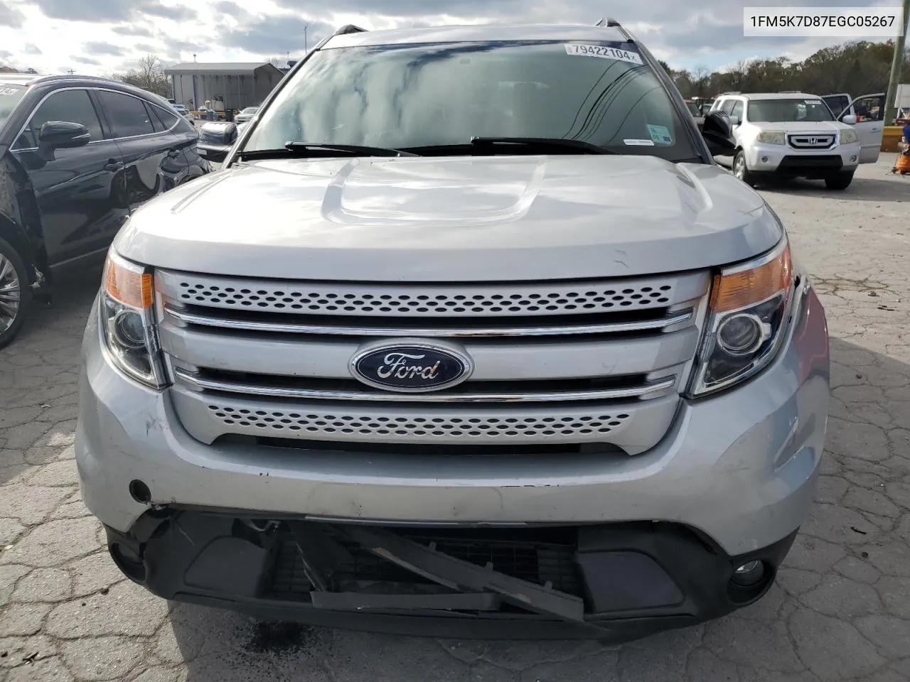 2014 Ford Explorer Xlt VIN: 1FM5K7D87EGC05267 Lot: 79422104