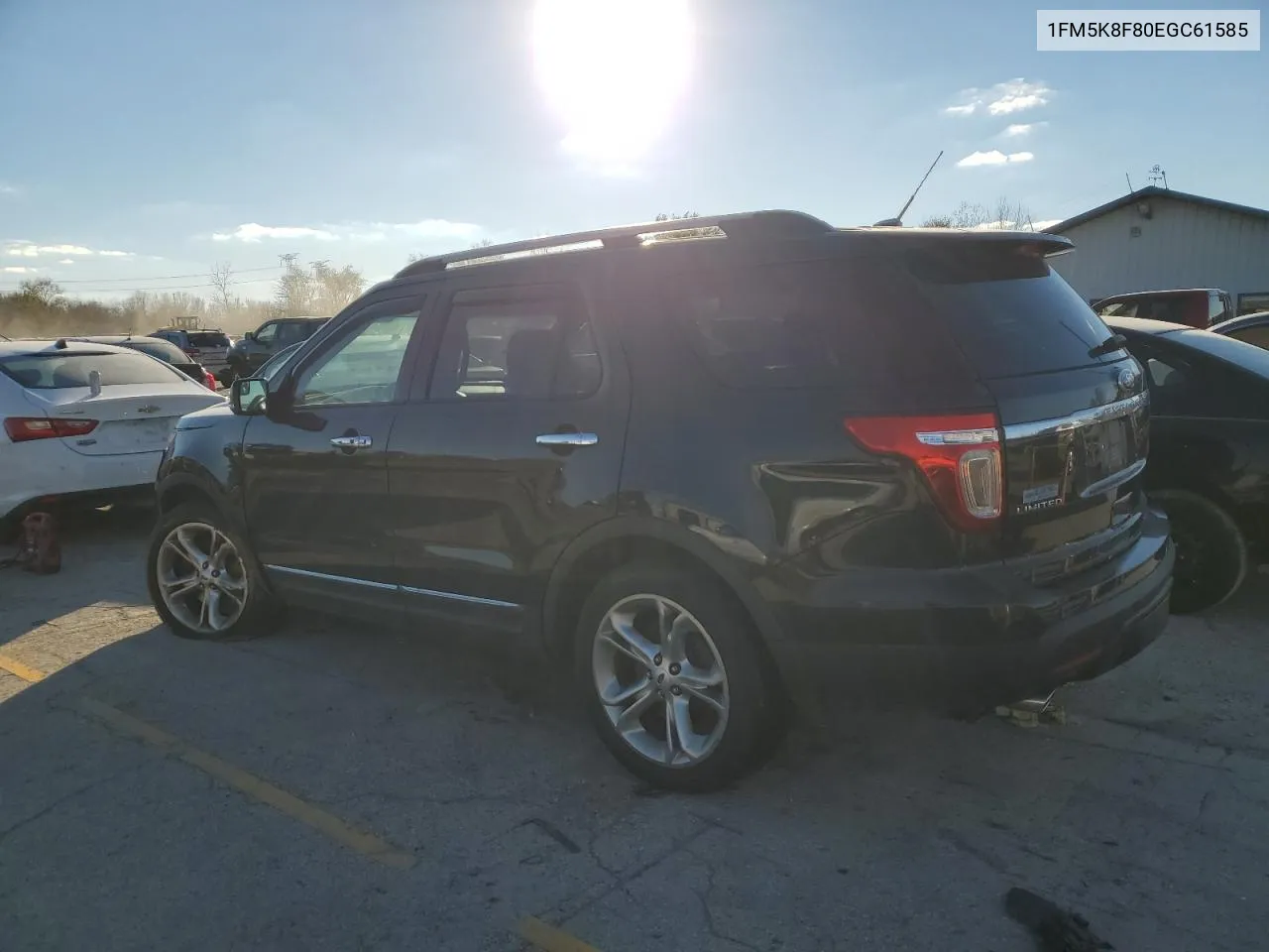 2014 Ford Explorer Limited VIN: 1FM5K8F80EGC61585 Lot: 79650264