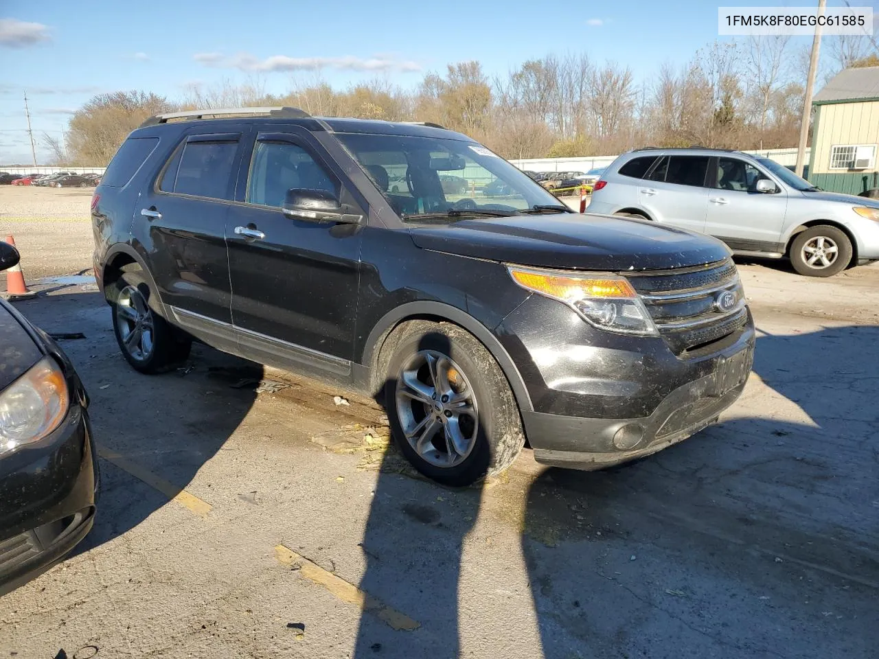 2014 Ford Explorer Limited VIN: 1FM5K8F80EGC61585 Lot: 79650264