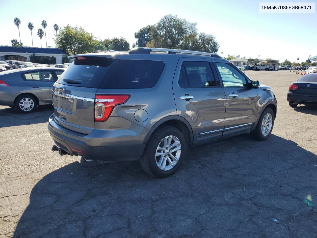 2014 Ford Explorer Xlt VIN: 1FM5K7D86EGB68471 Lot: 79659004