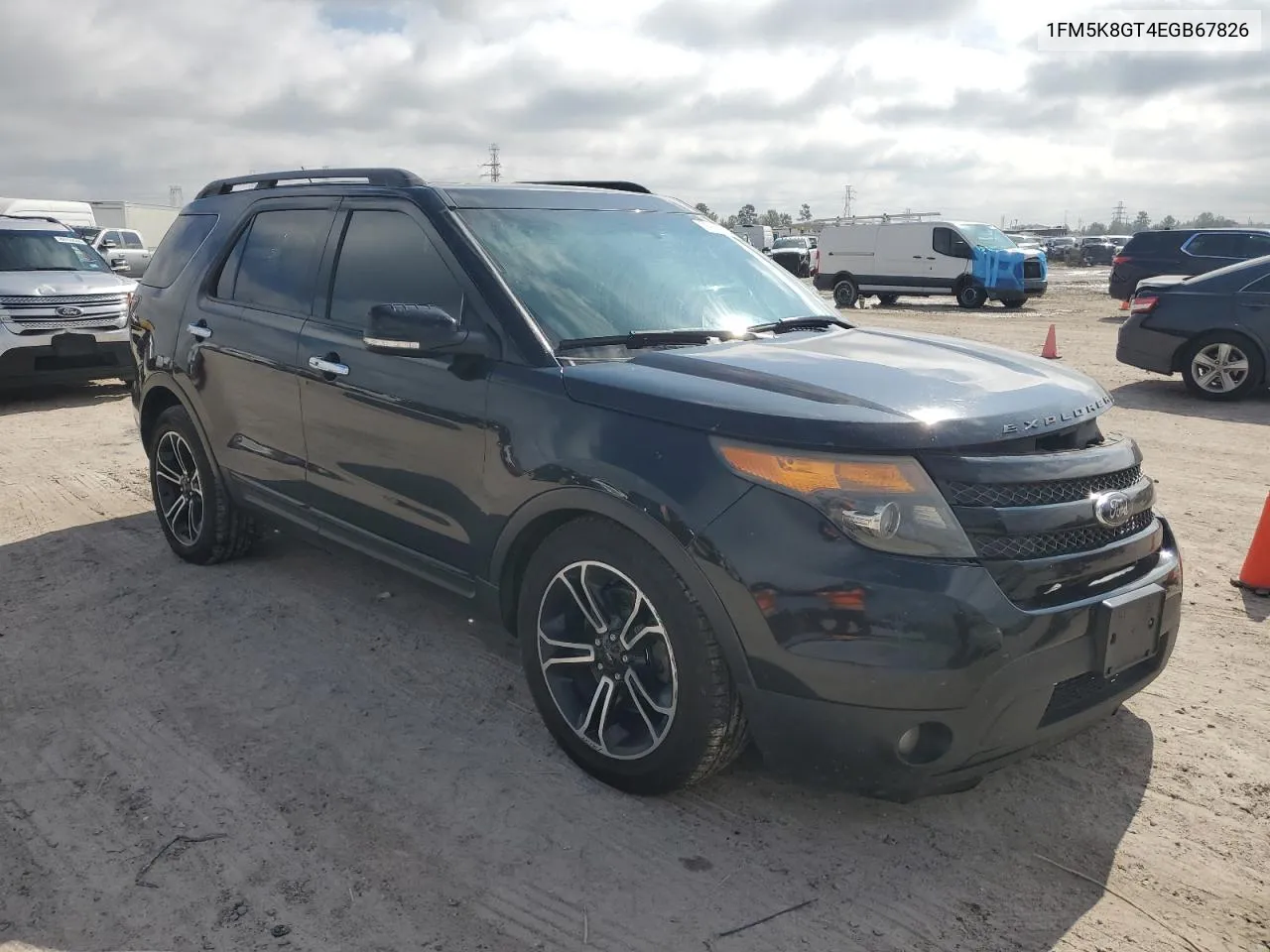 2014 Ford Explorer Sport VIN: 1FM5K8GT4EGB67826 Lot: 79741064