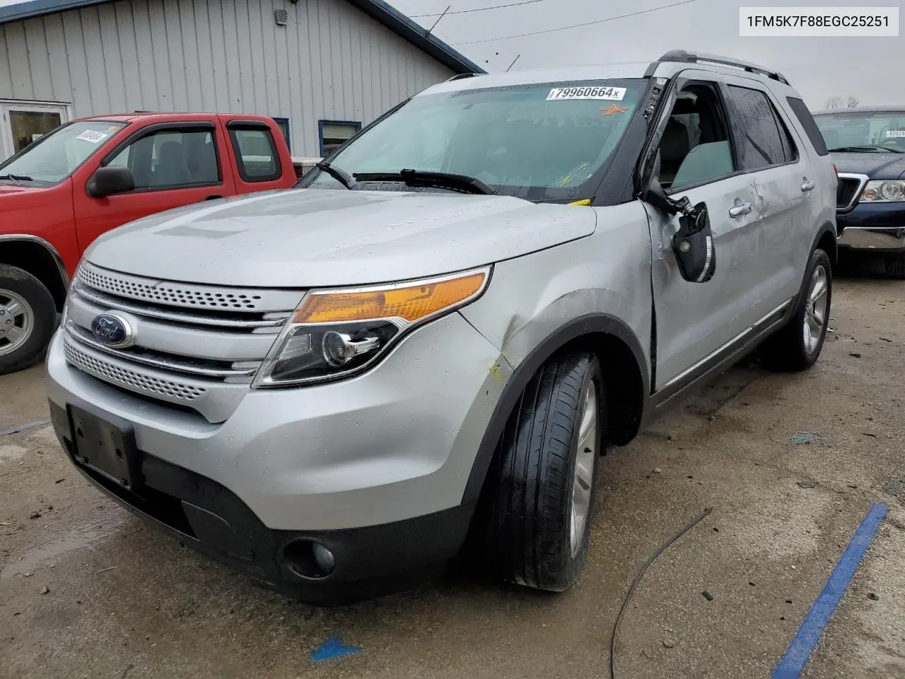 2014 Ford Explorer Limited VIN: 1FM5K7F88EGC25251 Lot: 79960664