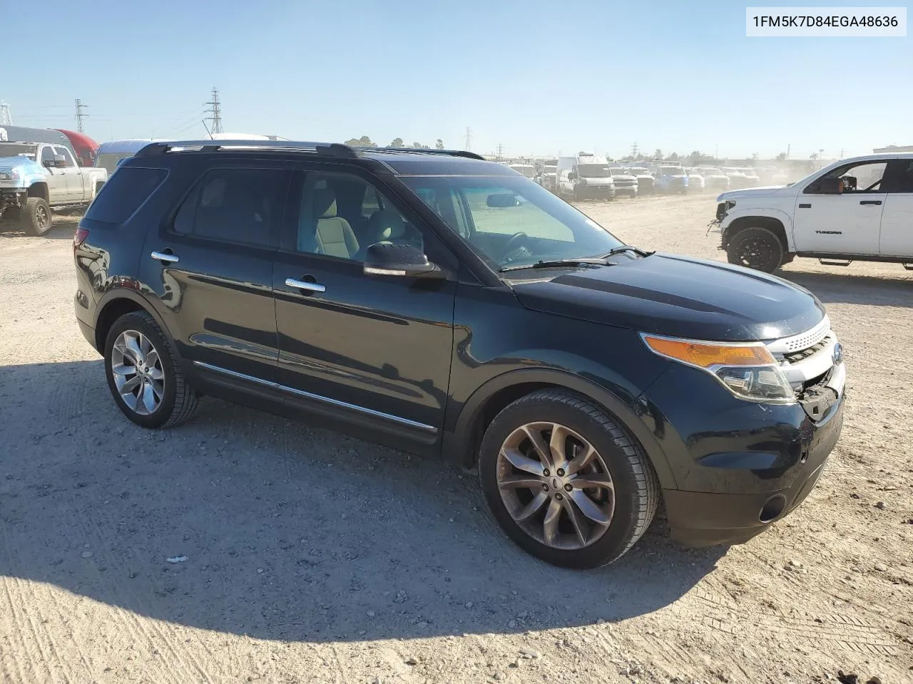 2014 Ford Explorer Xlt VIN: 1FM5K7D84EGA48636 Lot: 80584974