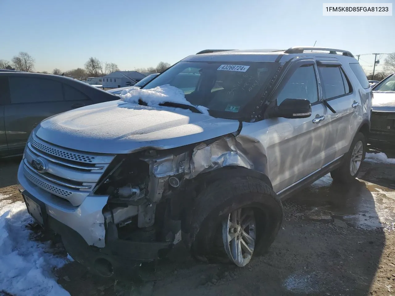 2015 Ford Explorer Xlt VIN: 1FM5K8D85FGA81233 Lot: 43266724