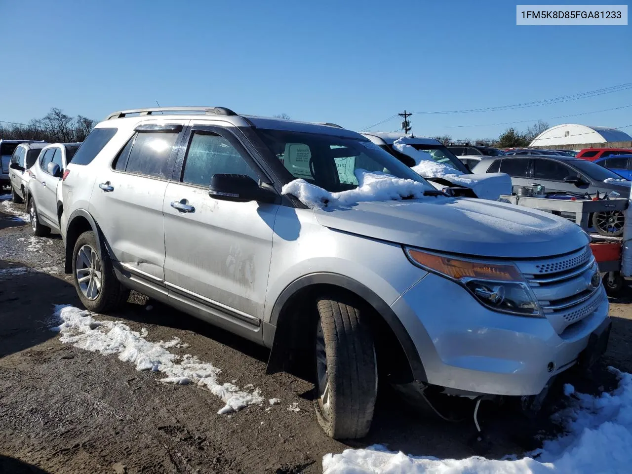 2015 Ford Explorer Xlt VIN: 1FM5K8D85FGA81233 Lot: 43266724