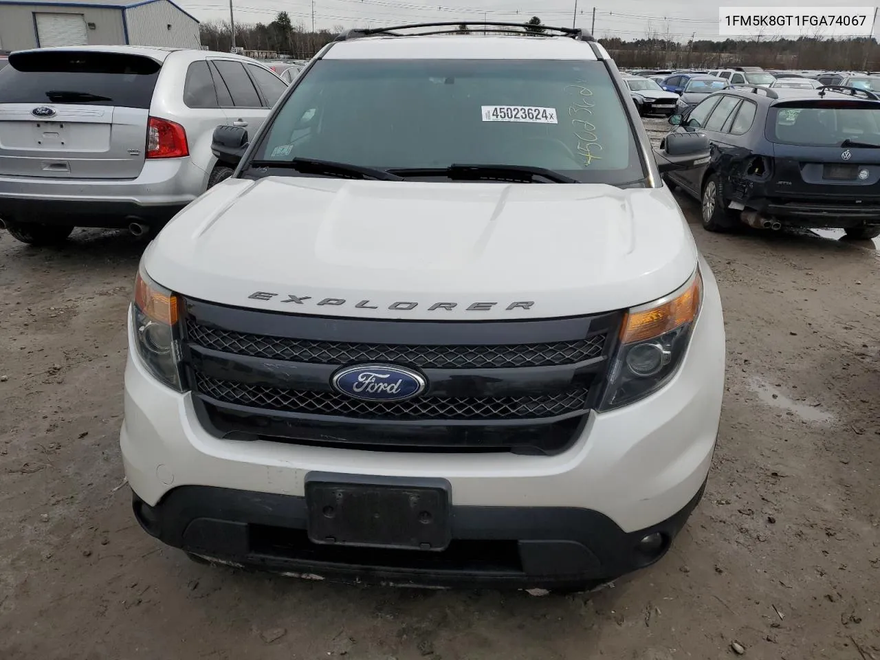 1FM5K8GT1FGA74067 2015 Ford Explorer Sport