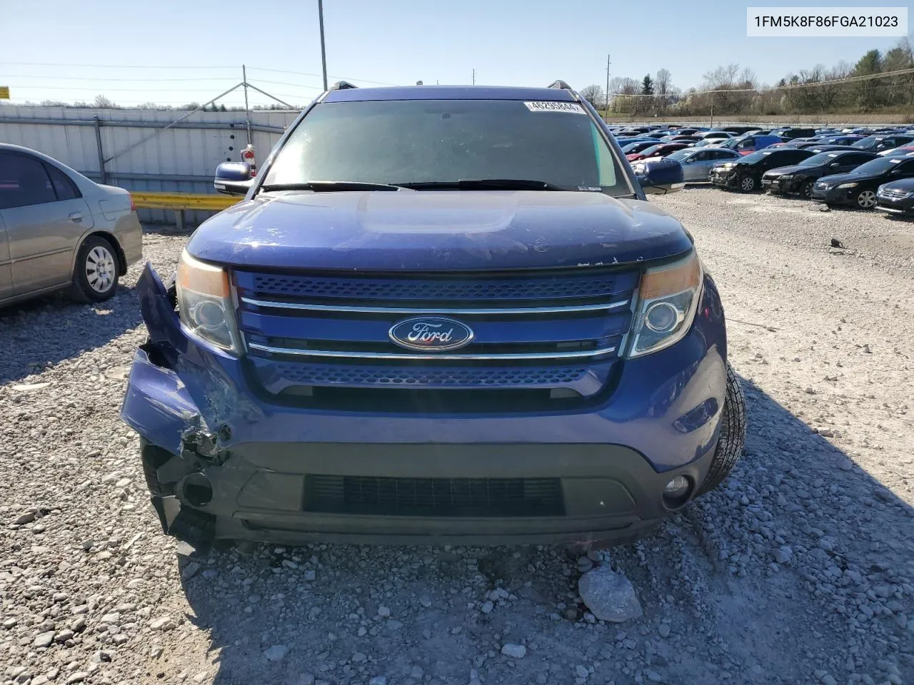 2015 Ford Explorer Limited VIN: 1FM5K8F86FGA21023 Lot: 46295844