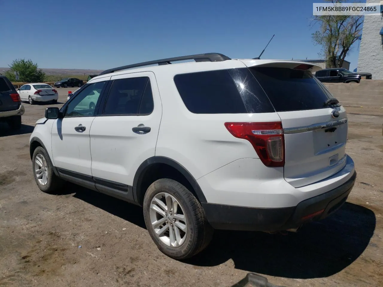 1FM5K8B89FGC24865 2015 Ford Explorer