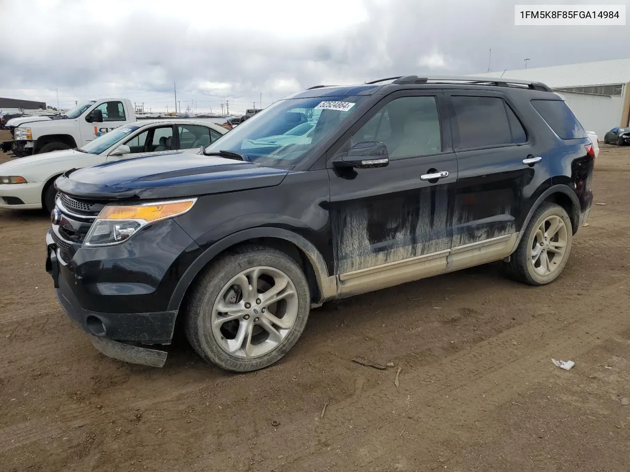 2015 Ford Explorer Limited VIN: 1FM5K8F85FGA14984 Lot: 52524864