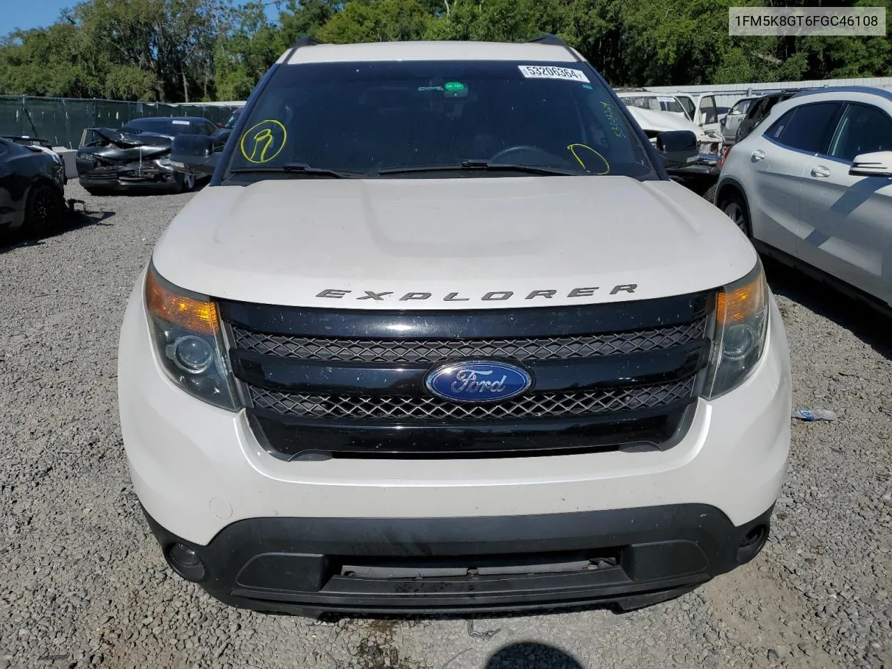 1FM5K8GT6FGC46108 2015 Ford Explorer Sport