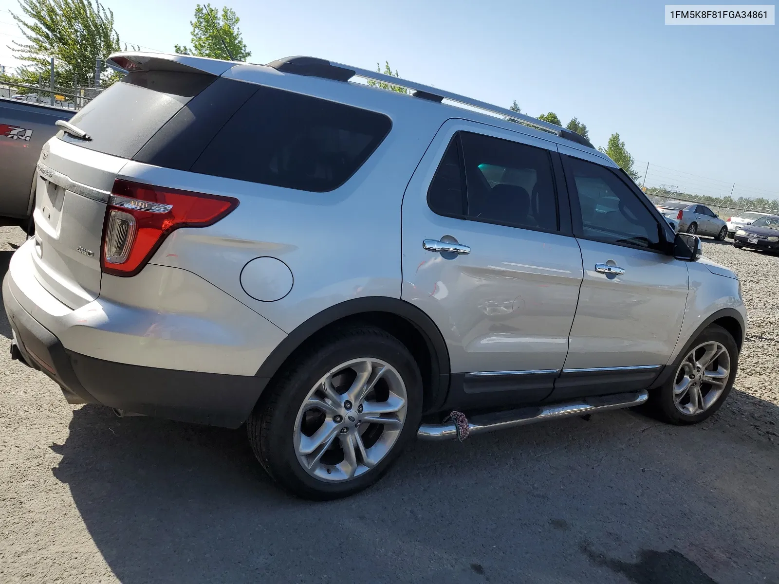 1FM5K8F81FGA34861 2015 Ford Explorer Limited