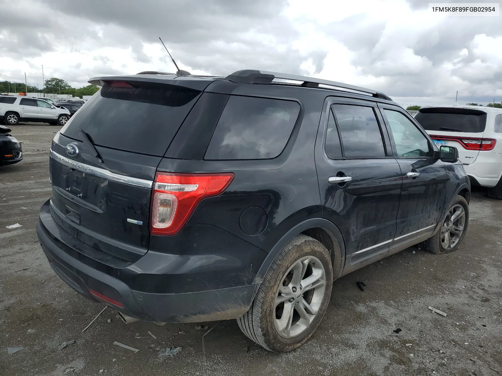 2015 Ford Explorer Limited VIN: 1FM5K8F89FGB02954 Lot: 54622674