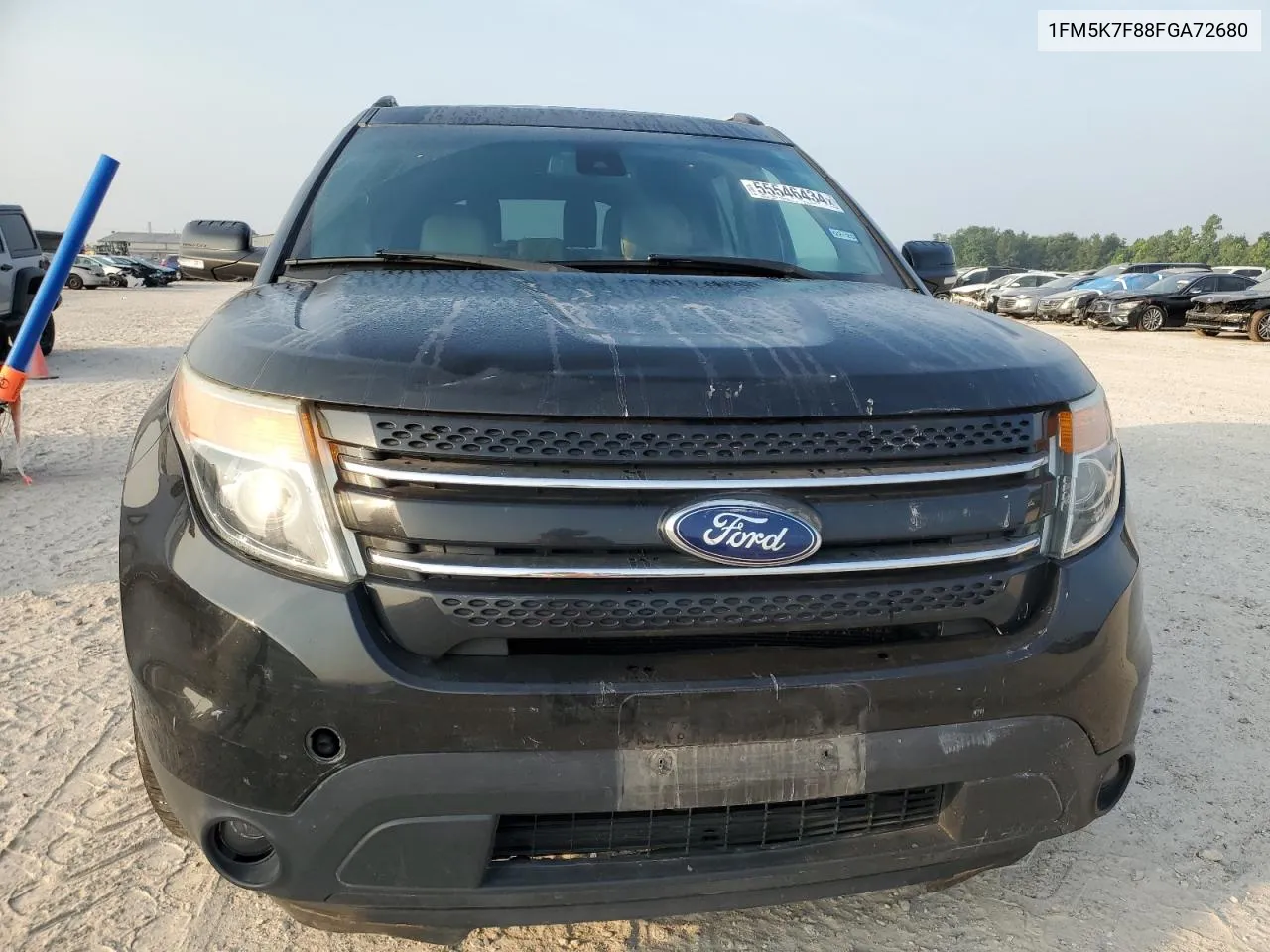 2015 Ford Explorer Limited VIN: 1FM5K7F88FGA72680 Lot: 55546434