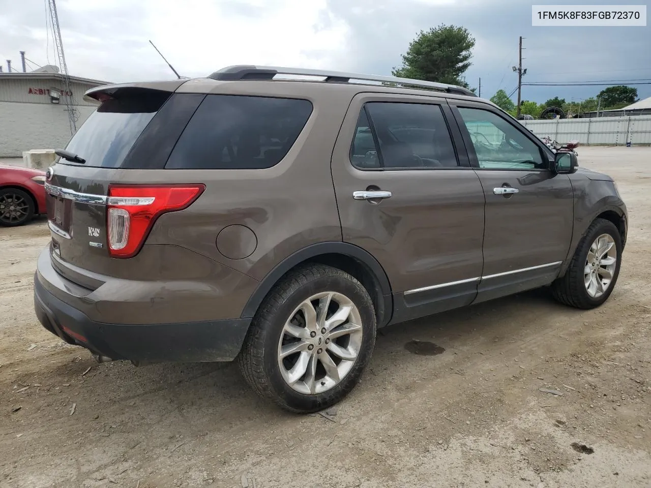 1FM5K8F83FGB72370 2015 Ford Explorer Limited