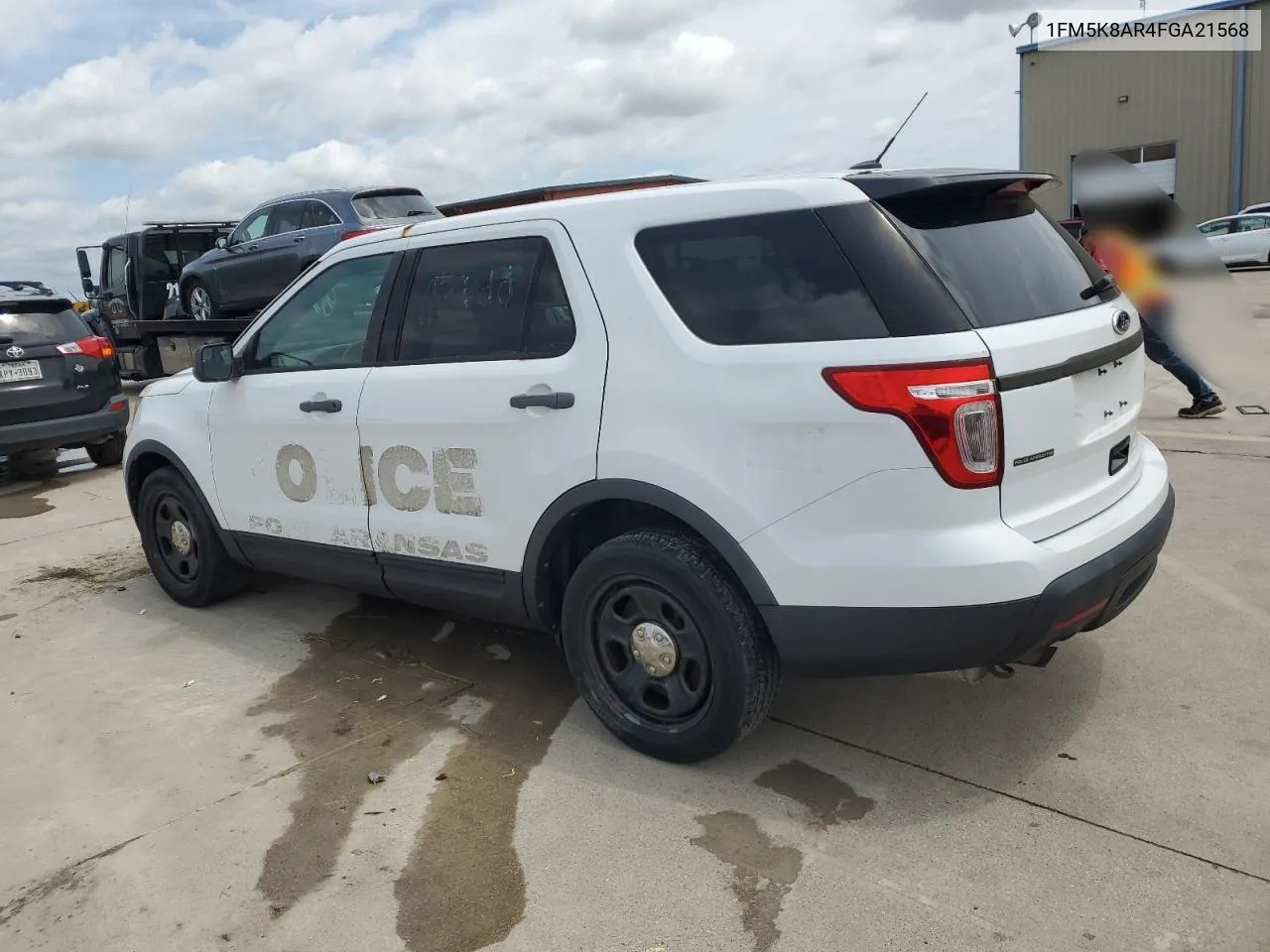 1FM5K8AR4FGA21568 2015 Ford Explorer Police Interceptor