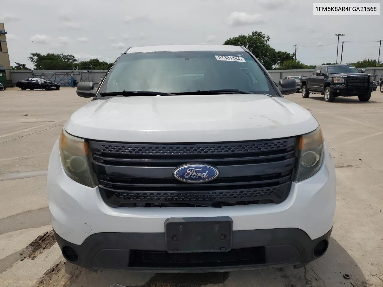 1FM5K8AR4FGA21568 2015 Ford Explorer Police Interceptor