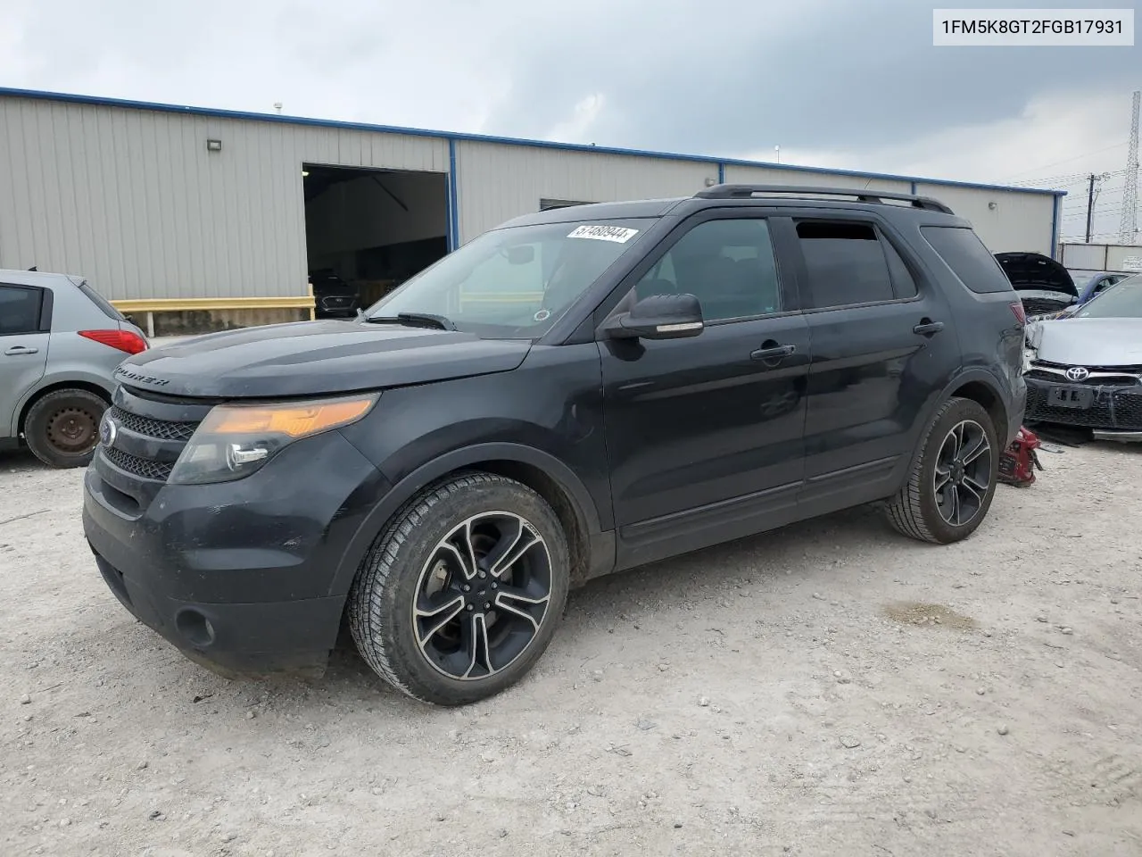 1FM5K8GT2FGB17931 2015 Ford Explorer Sport