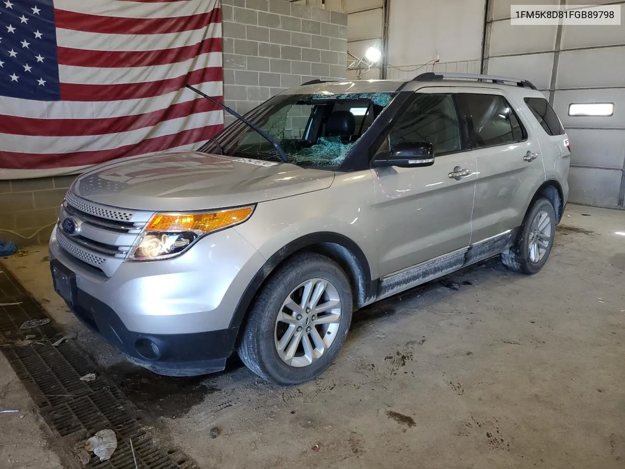 1FM5K8D81FGB89798 2015 Ford Explorer Xlt