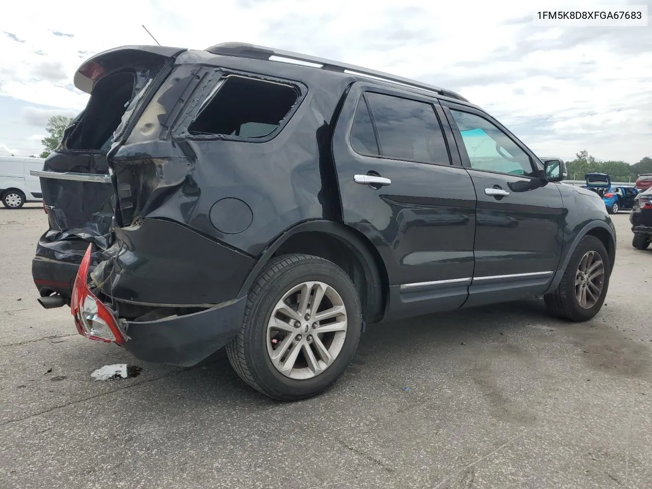 2015 Ford Explorer Xlt VIN: 1FM5K8D8XFGA67683 Lot: 57637244