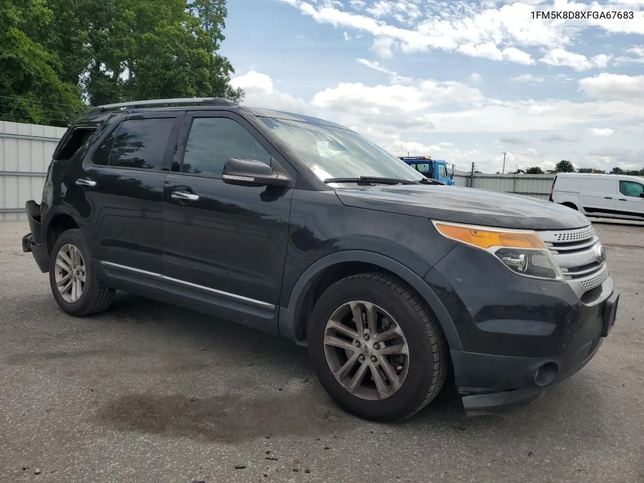 1FM5K8D8XFGA67683 2015 Ford Explorer Xlt