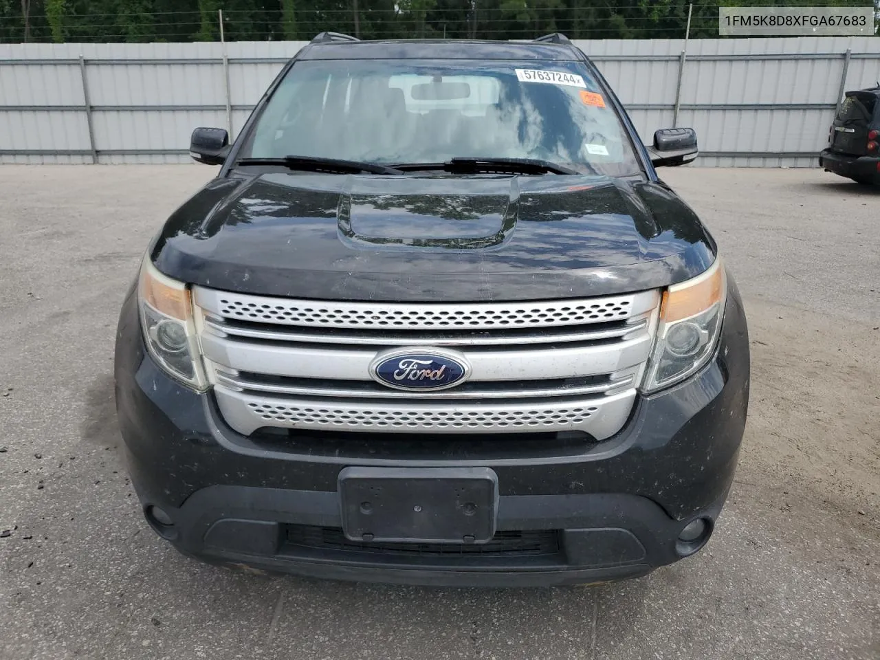 2015 Ford Explorer Xlt VIN: 1FM5K8D8XFGA67683 Lot: 57637244