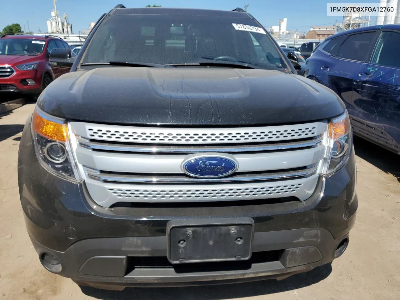 1FM5K7D8XFGA12760 2015 Ford Explorer Xlt