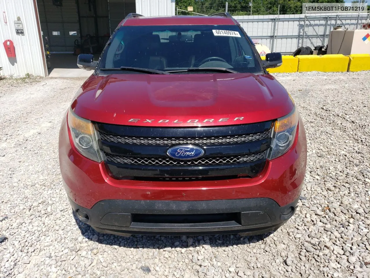 2015 Ford Explorer Sport VIN: 1FM5K8GT1FGB71219 Lot: 60140974