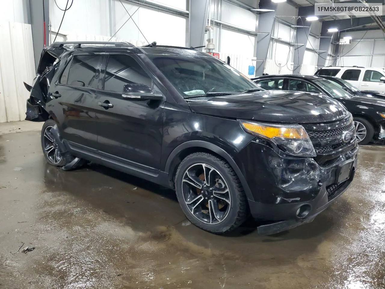 2015 Ford Explorer Sport VIN: 1FM5K8GT8FGB22633 Lot: 60261644