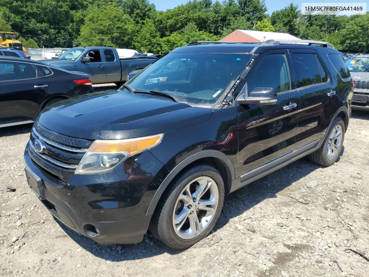 2015 Ford Explorer Limited VIN: 1FM5K7F80FGA41469 Lot: 60631664